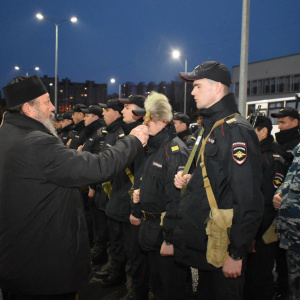 Архимандрит Гурий (Данилов) благословил отряд полицейских из Чувашии отправляющихся в командировку  на Северный Кавказ