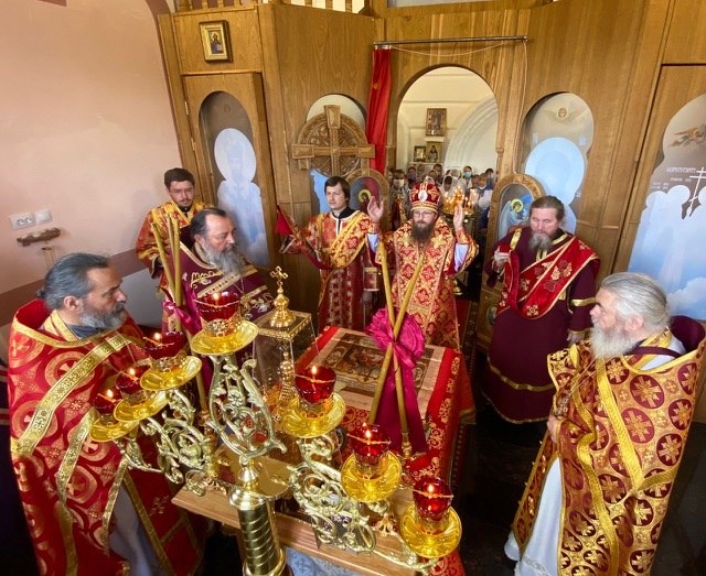 Торжества по случаю престольного праздника в храме Новомучеников и Исповедников Российских