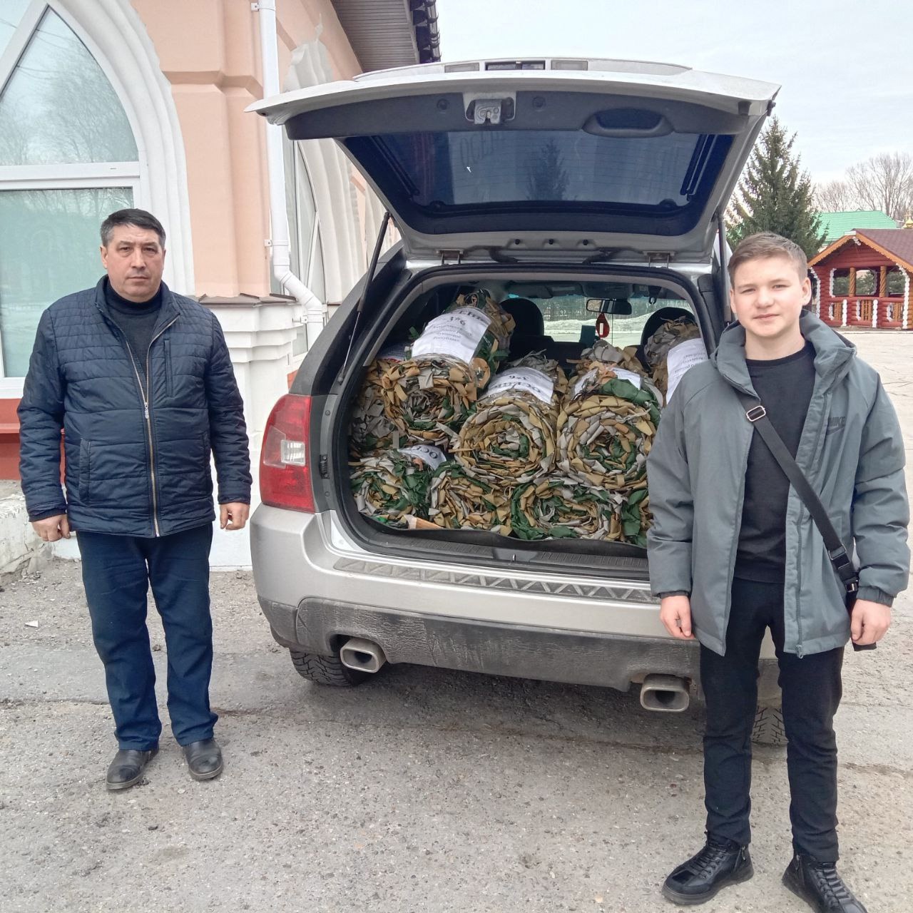 Большая отгрузка защиты для бойцов СВО