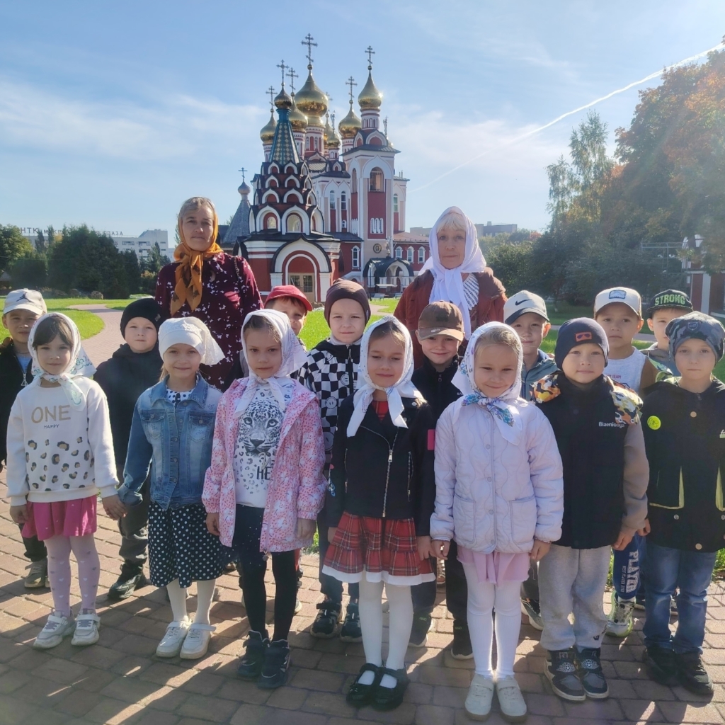 Воспитанники детского сада №162 побывали в гостях в храме Новомучеников и исповедников Российских